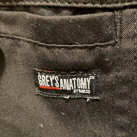 GREYS Anatomy woman’s black scrubs pants - Picture 6 of 11